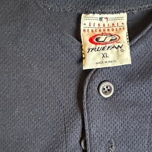 True Fan Men's Navy Jersey Shirt